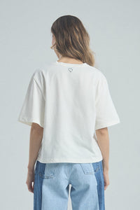 Playera Brillas bonito - Marfil