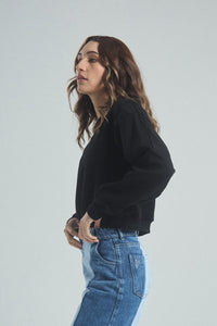Sudadera Corazón - Negro
