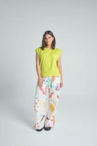Playera Feel good - Verde