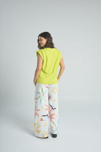 Playera Feel good - Verde