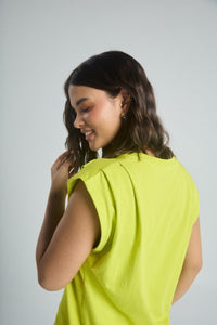 Playera Feel good - Verde