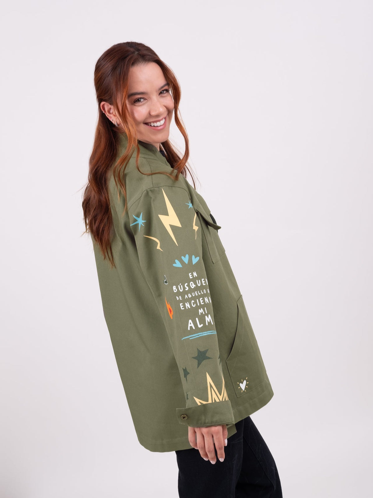 Chamarra Fuego - Verde militar