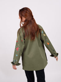 Chamarra Fuego - Verde militar