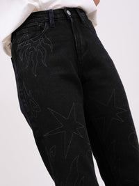 Jean On fire - Negro