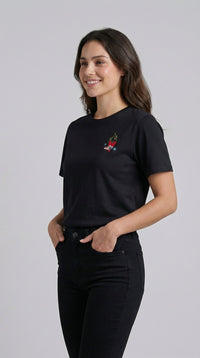 Playera Vive tu sueño - Negro