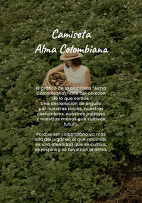 Playera Alma Colombiana - Marfil