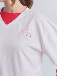 Playera Made in Colombia - Marfil
