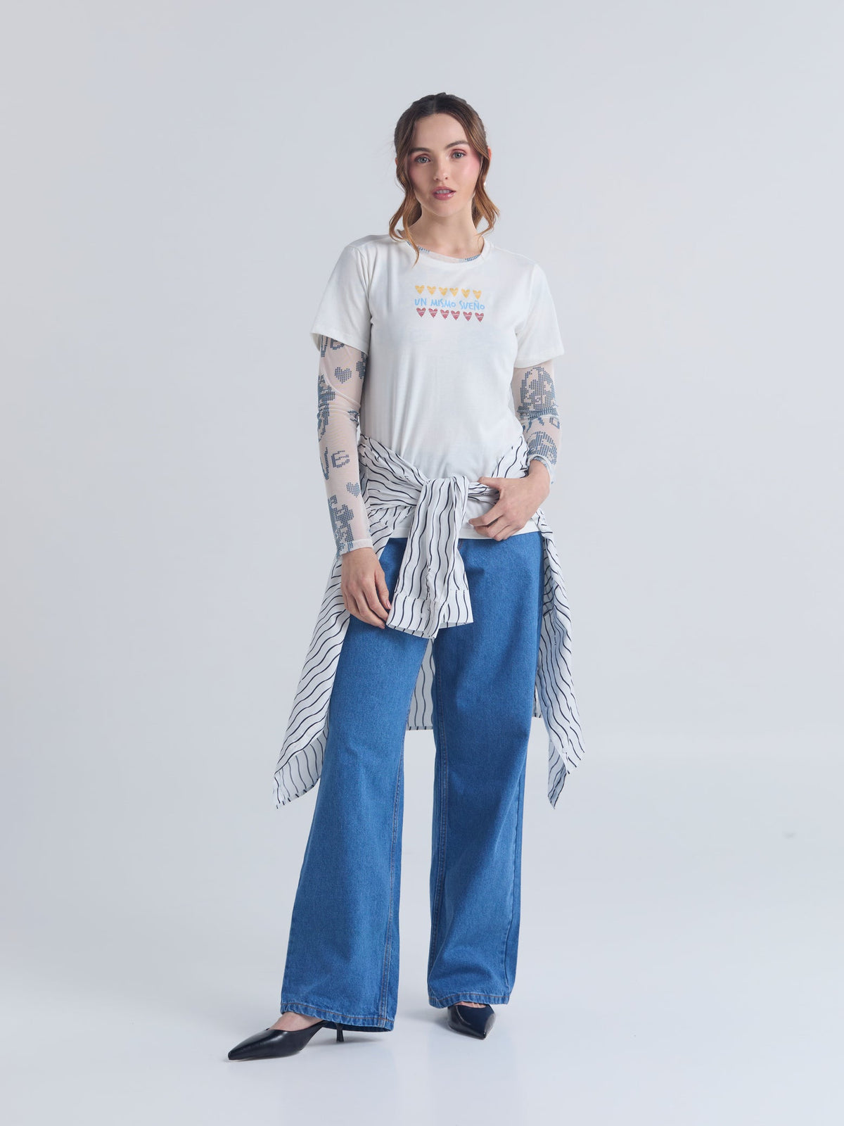 Playera Un mismo sueño - Marfil