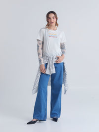 Playera Un mismo sueño - Marfil