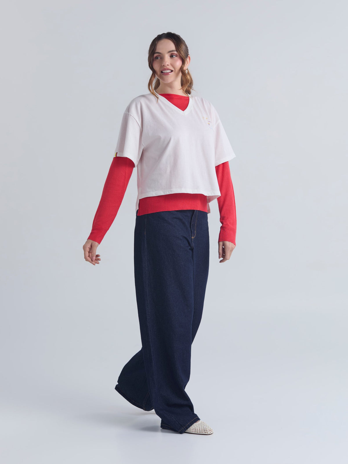 Playera Made in Colombia - Marfil