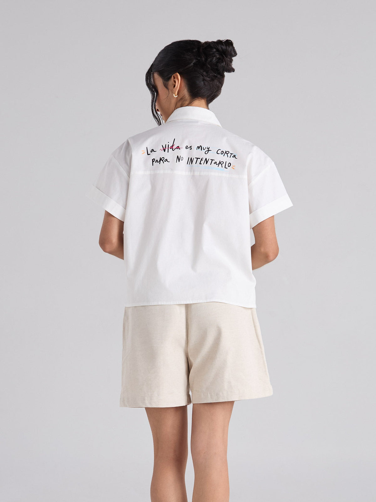 Camisa Intentarlo - Marfil