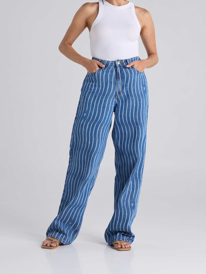 Jean Waves - Azul