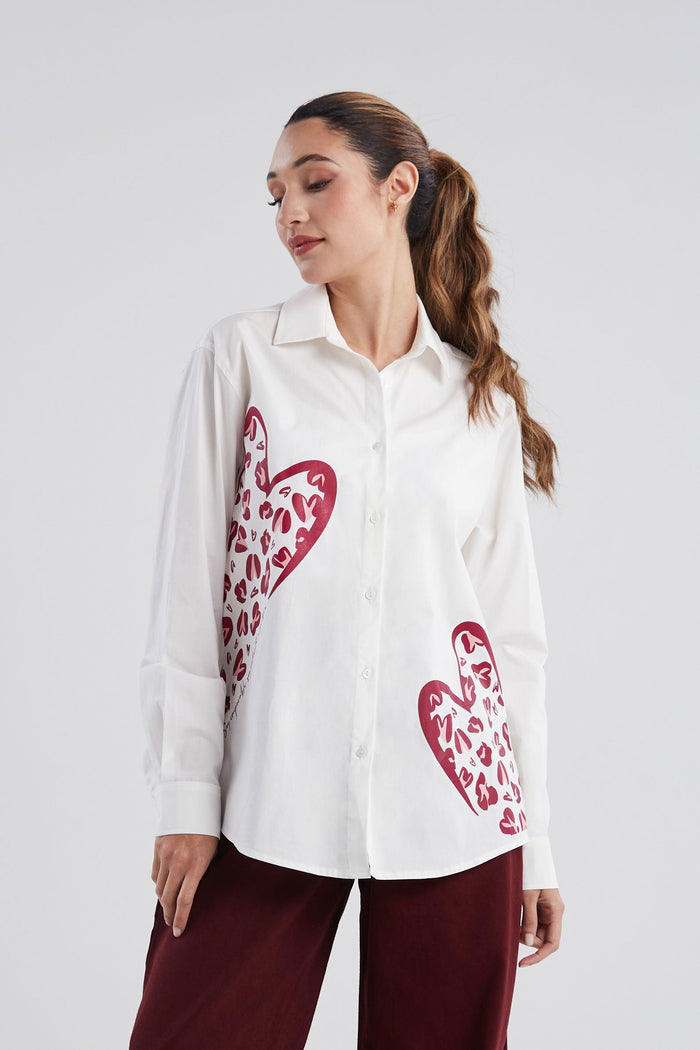 Camisa Soy - Marfil