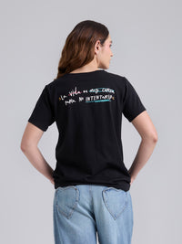 Playera Intentarlo - Negro