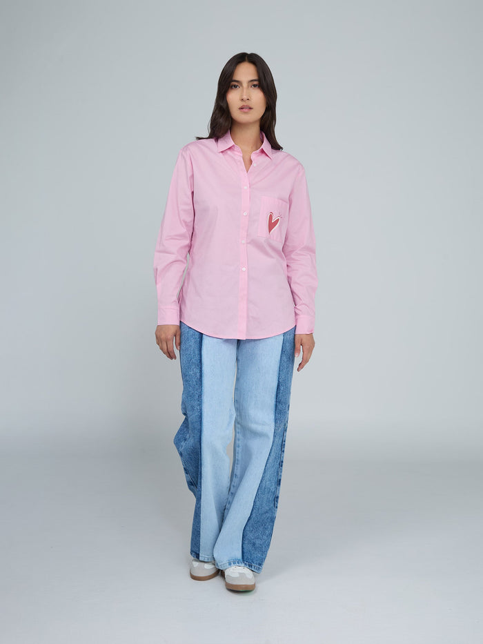 Camisa Siempre en pie - Rosado