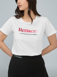 Playera Renacer - Marfil