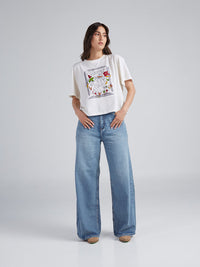 Playera Cosecha de sueños - Marfil