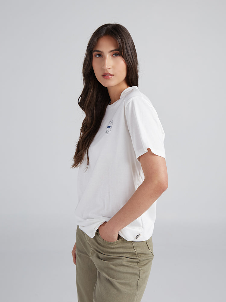 Playera Rompiendo limites Hombre - Marfil
