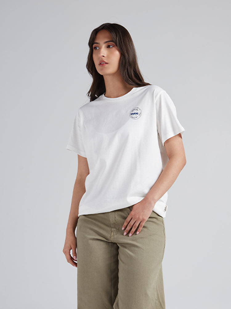 Playera Rompiendo limites Hombre - Marfil