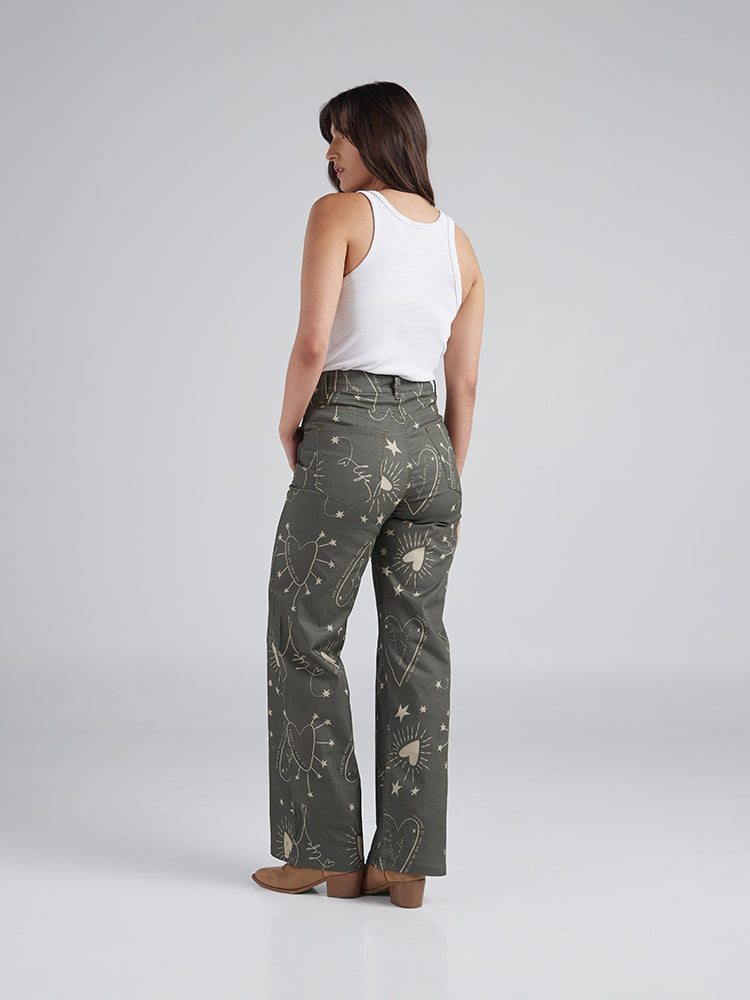 Pantalón Aquí y ahora - Verde