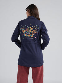 Chamarra The power of love - Azul