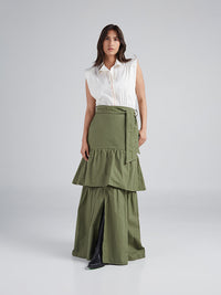 Falda Boleros Verde