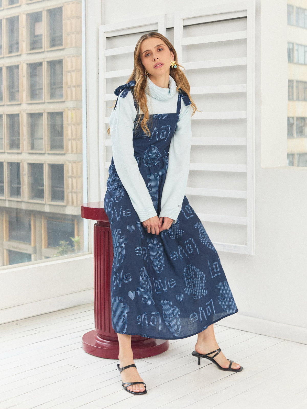 Vestido Es amor - Azul
