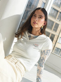Playera With love - Marfil