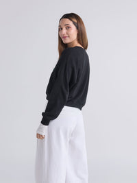 Sudadera Mi color - Negro
