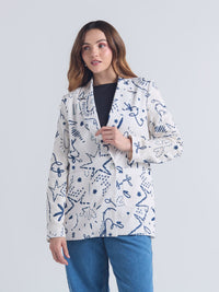 Blazer Lazos - Marfil