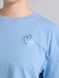 Playera Love - Azul