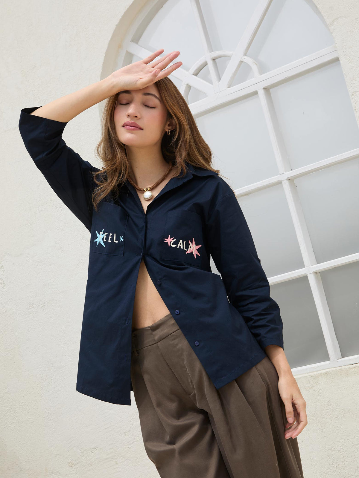 Camisa Feel - Azul