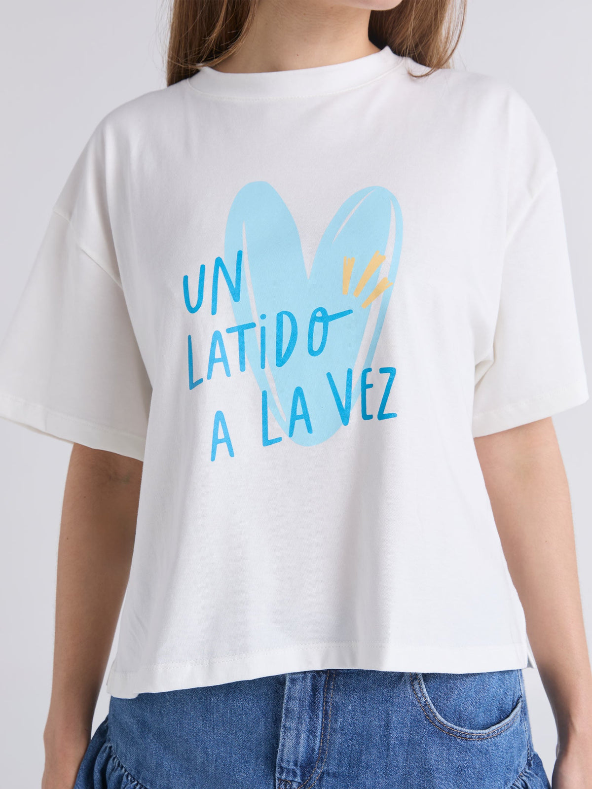 Playera Latidos - Marfil