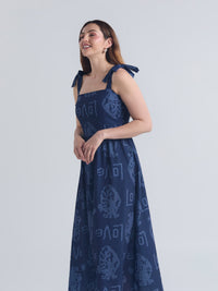 Vestido Es amor - Azul