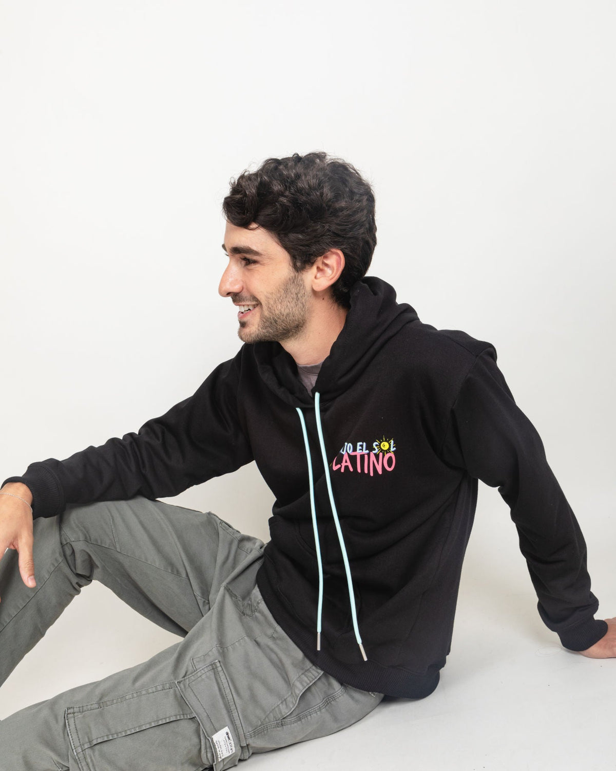 Sudadera Sol latino - Negro
