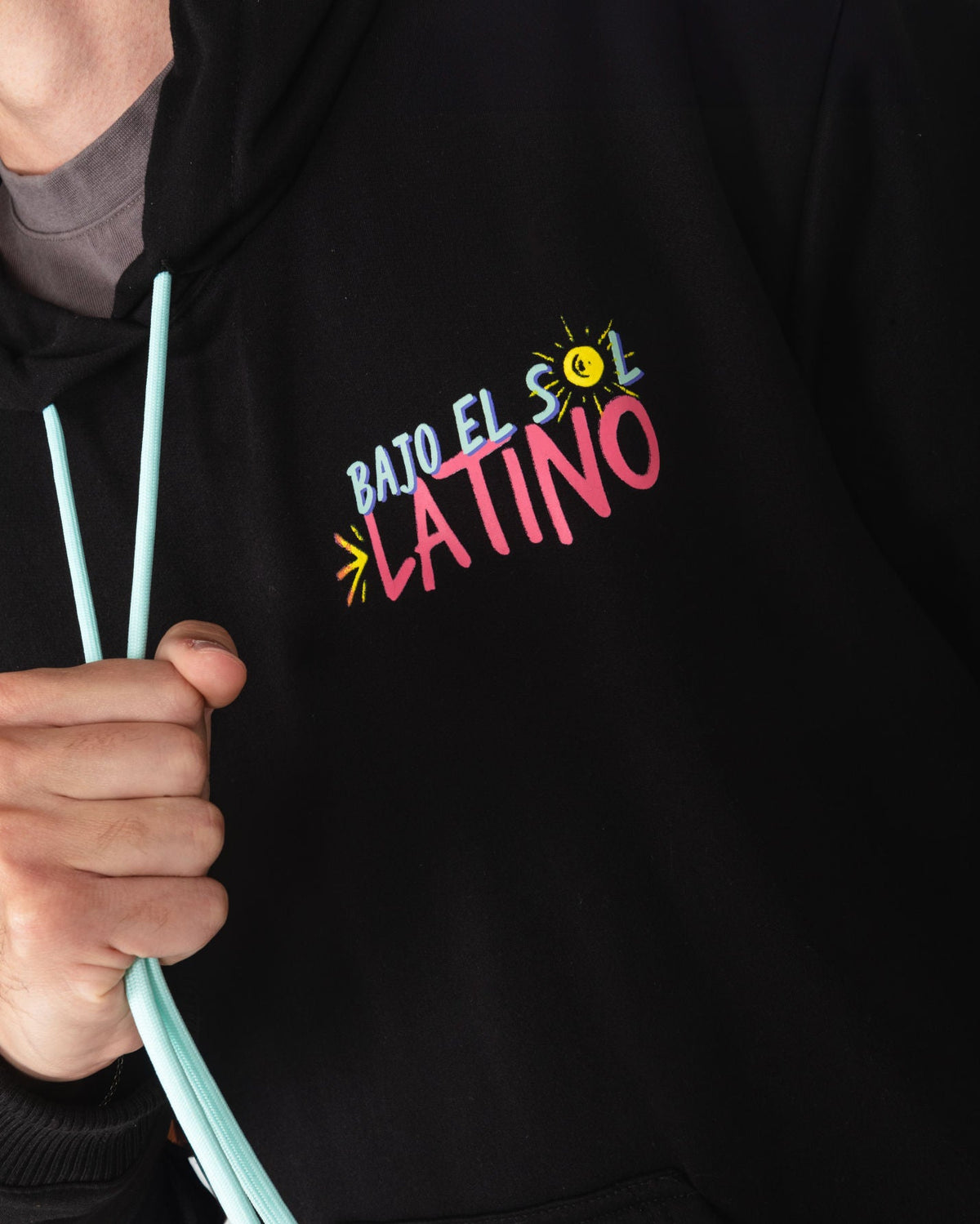 Sudadera Sol latino - Negro