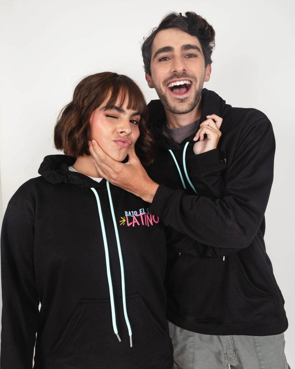 Sudadera Sol latino - Negro