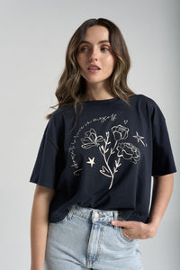 Playera Believe - Azul